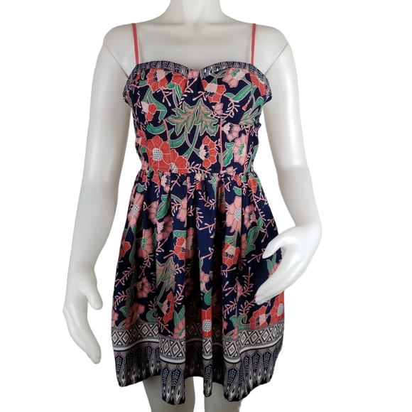 Band Of Gypsies Fit & Flare Sleeveless Dress - Picture 1 of 9